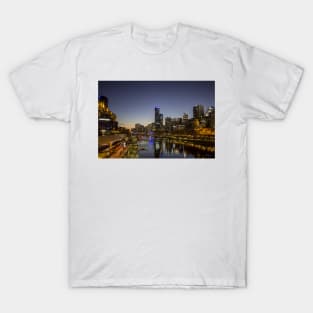 Southbank footbridge, Melbourne, Victoria, Australia. T-Shirt